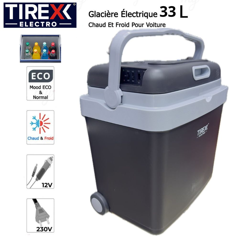 | Glacière électrique tirex

ڨلاسير

محمولة للسيارة و النزهات