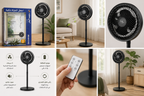 مروحة عمودية Multismart MS-SF2102 – تبريد قوي وتصميم أنيق لجميع الغرف